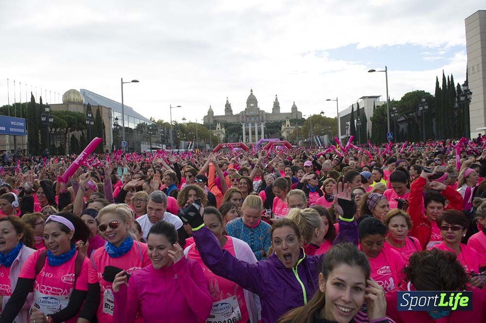 Carrera de la Mujer Barcelona ambiente 1