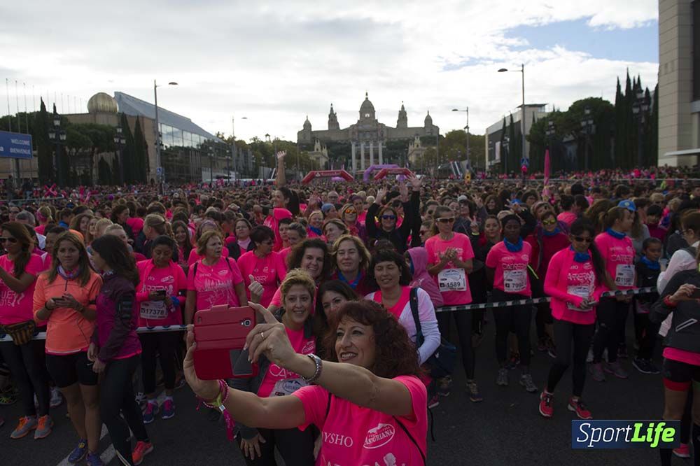 Carrera de la Mujer Barcelona ambiente 1