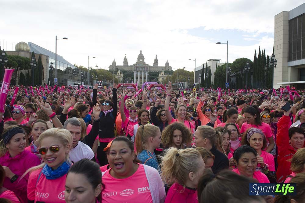 Carrera de la Mujer Barcelona ambiente 1