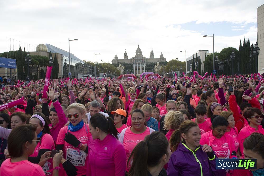 Carrera de la Mujer Barcelona ambiente 1