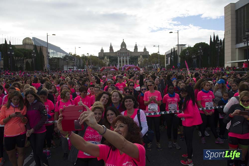 Carrera de la Mujer Barcelona ambiente 1