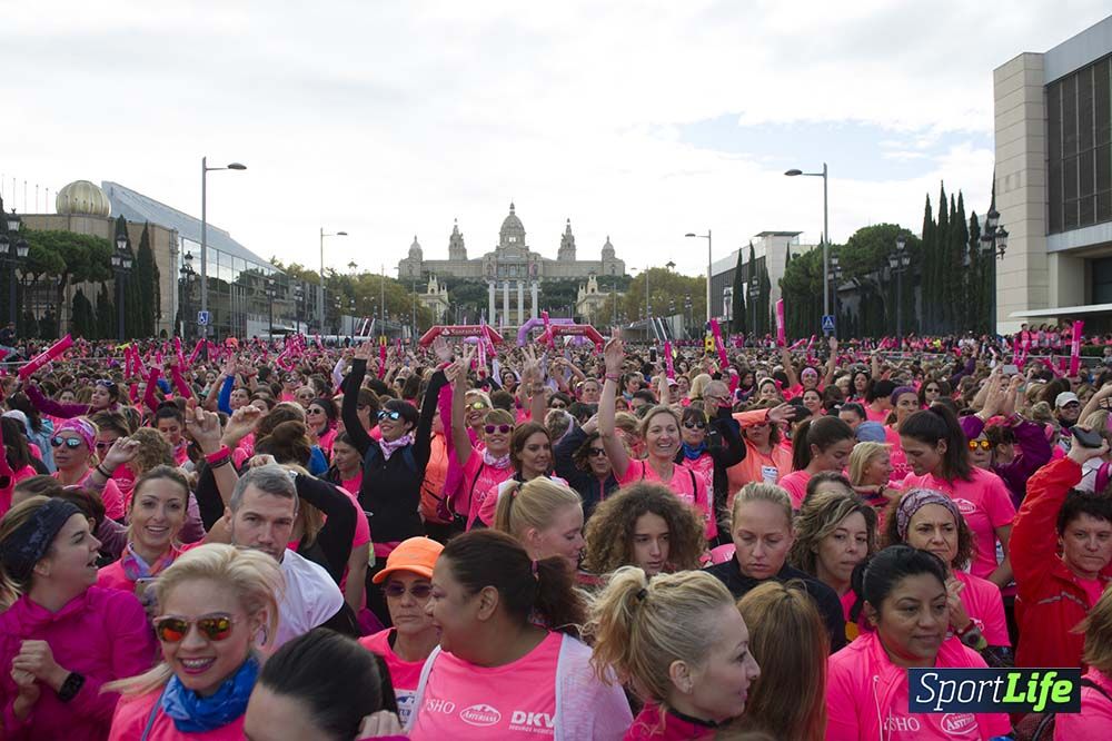 Carrera de la Mujer Barcelona ambiente 1