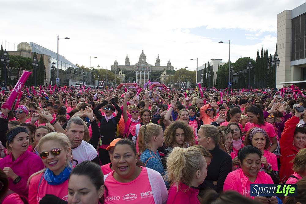 Carrera de la Mujer Barcelona ambiente 1