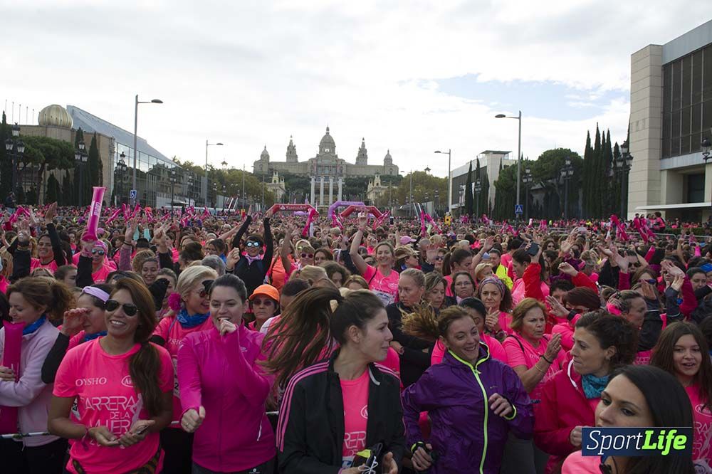 Carrera de la Mujer Barcelona ambiente 1