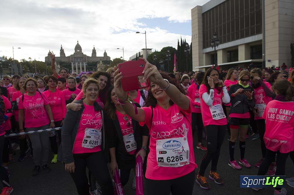 Carrera de la Mujer Barcelona ambiente 1