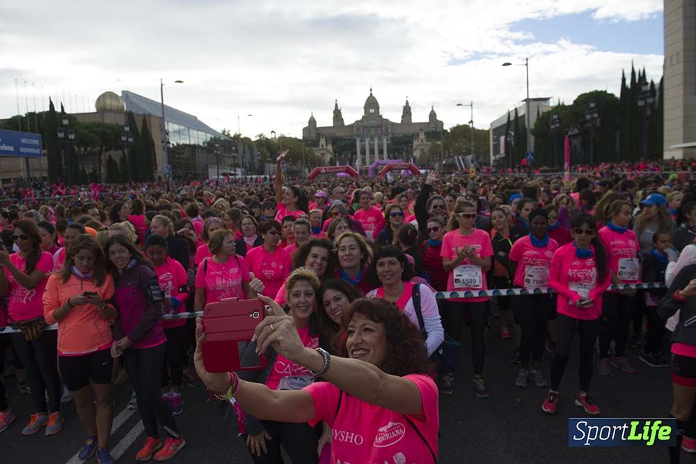 Carrera de la Mujer Barcelona ambiente 1