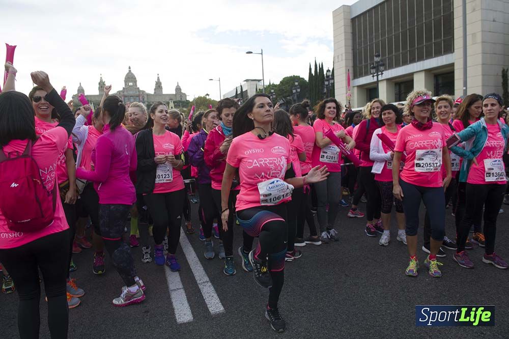 Carrera de la Mujer Barcelona ambiente 1