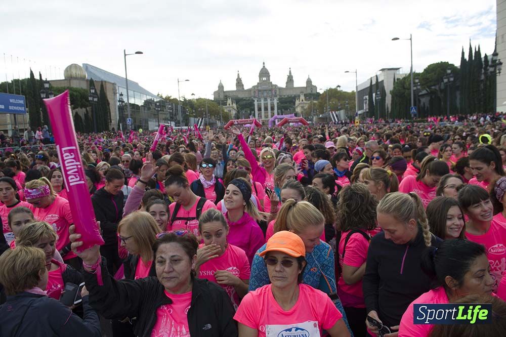 Carrera de la Mujer Barcelona ambiente 1