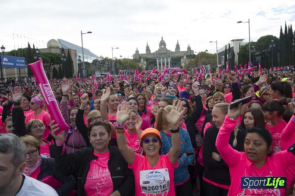 Carrera de la Mujer Barcelona ambiente 1