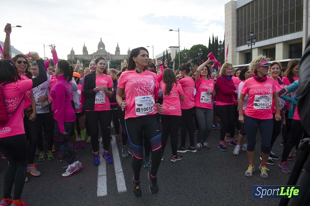 Carrera de la Mujer Barcelona ambiente 1