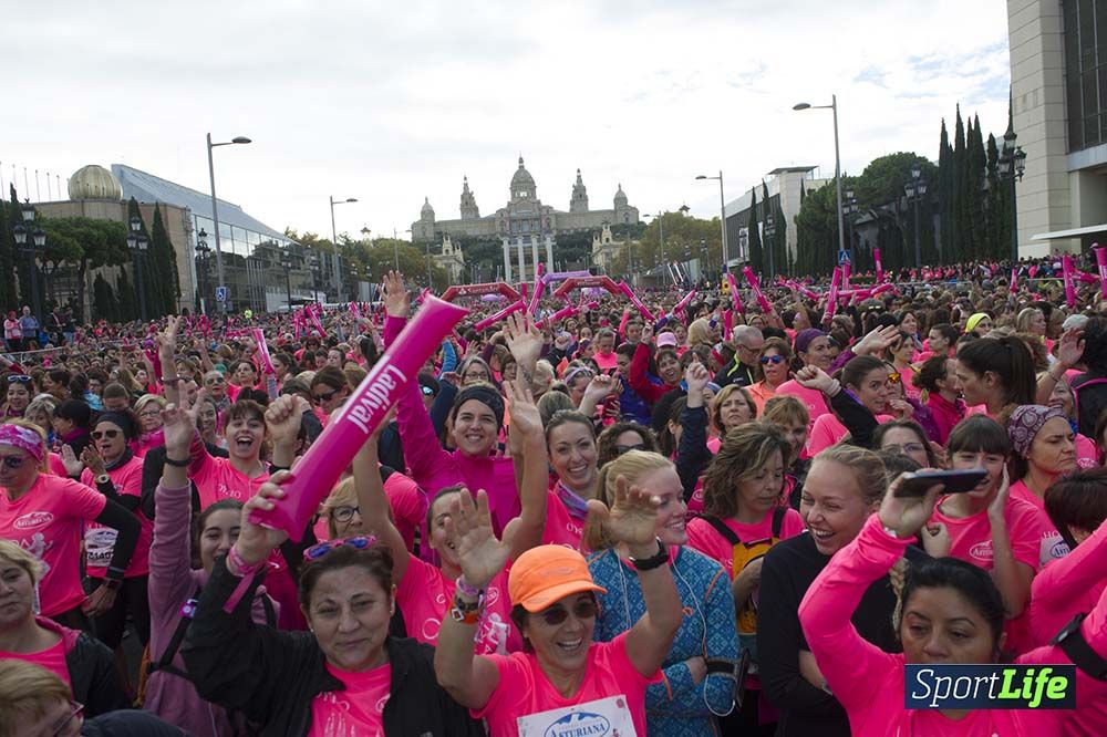 Carrera de la Mujer Barcelona ambiente 1