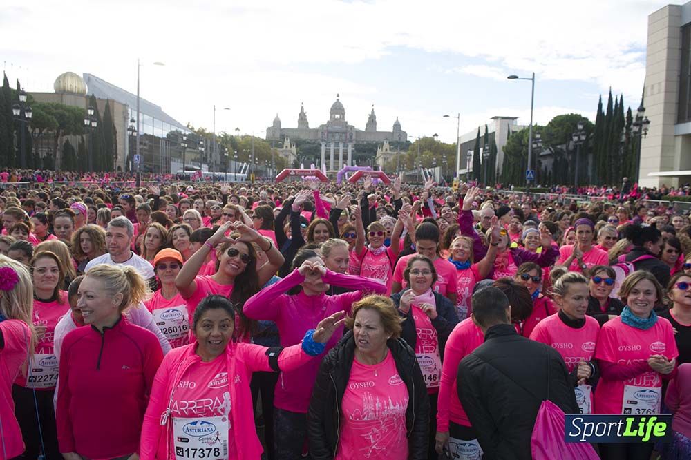 Carrera de la Mujer Barcelona ambiente 1