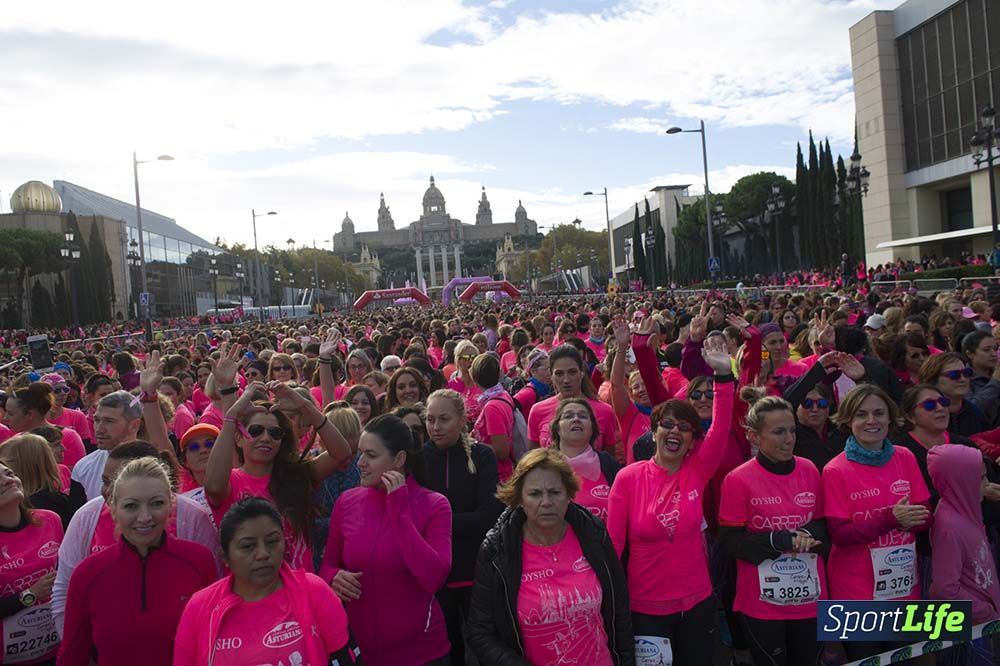 Carrera de la Mujer Barcelona ambiente 1