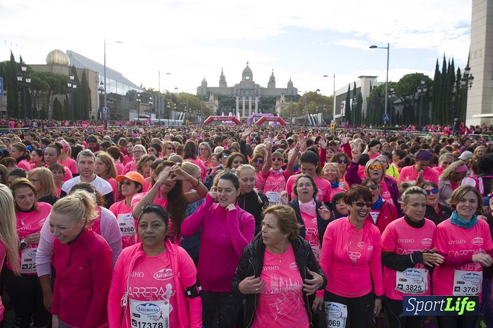 Carrera de la Mujer Barcelona ambiente 1