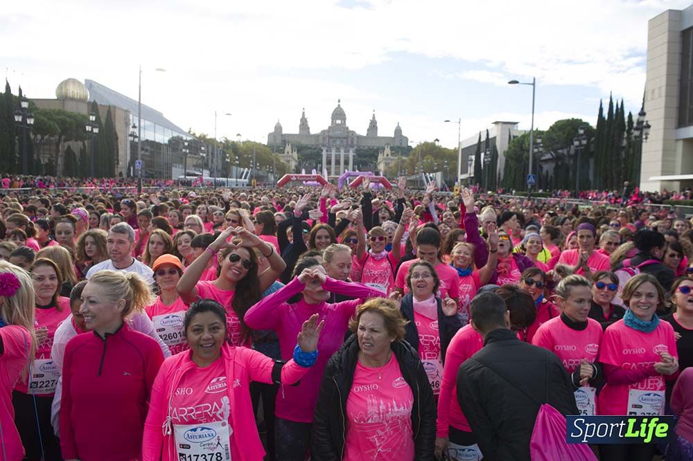 Carrera de la Mujer Barcelona ambiente 1