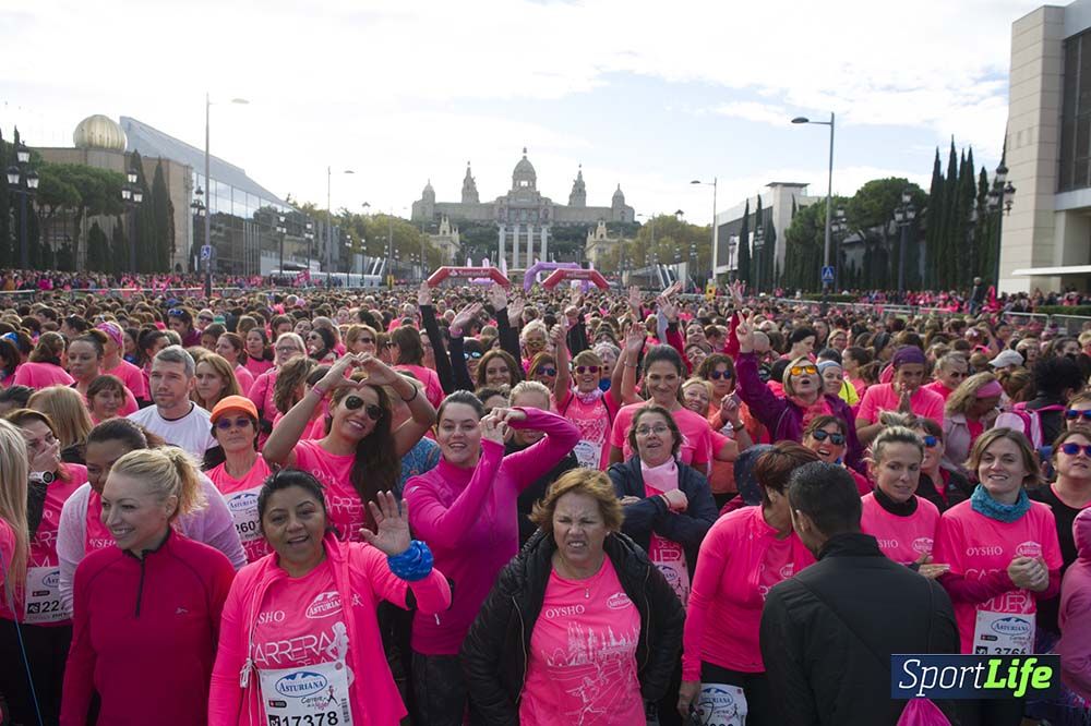 Carrera de la Mujer Barcelona ambiente 1