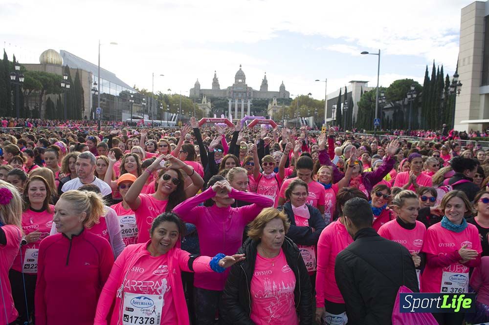 Carrera de la Mujer Barcelona ambiente 1