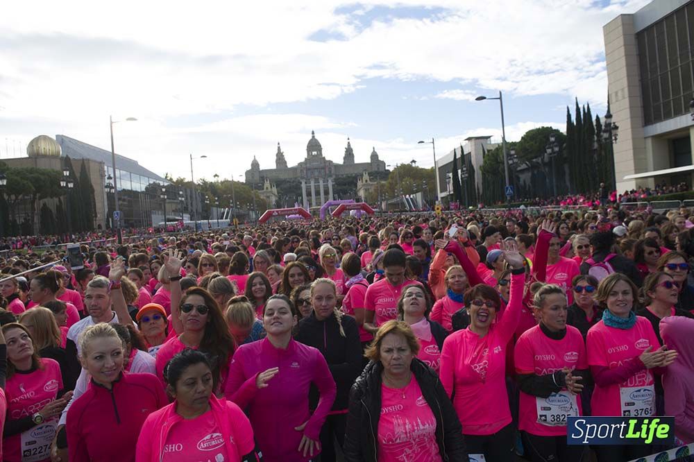 Carrera de la Mujer Barcelona ambiente 1