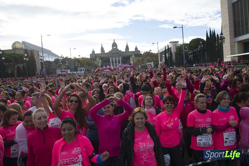 Carrera de la Mujer Barcelona ambiente 1