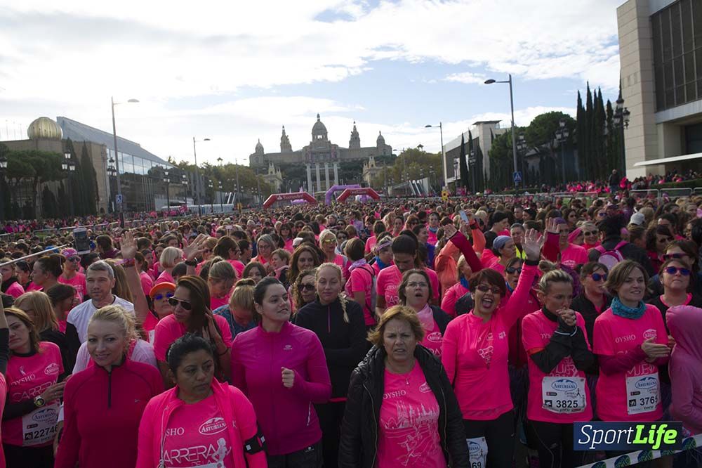 Carrera de la Mujer Barcelona ambiente 1