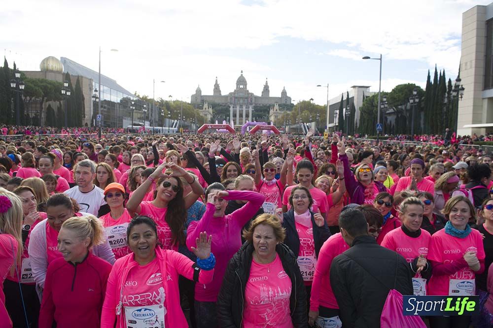 Carrera de la Mujer Barcelona ambiente 1