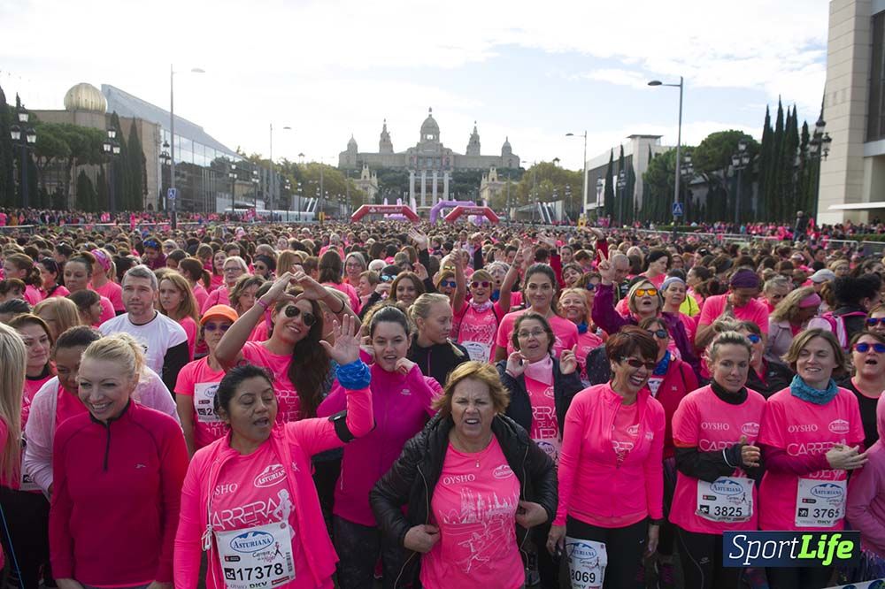Carrera de la Mujer Barcelona ambiente 1