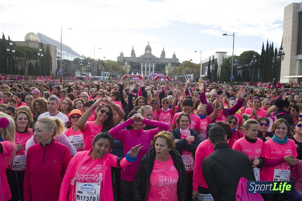 Carrera de la Mujer Barcelona ambiente 1