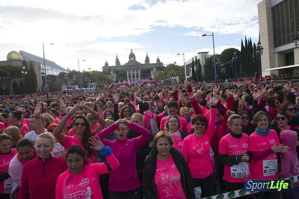 Carrera de la Mujer Barcelona ambiente 1