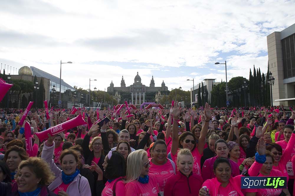 Carrera de la Mujer Barcelona ambiente 1