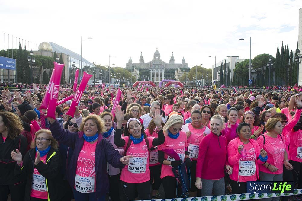 Carrera de la Mujer Barcelona ambiente 1