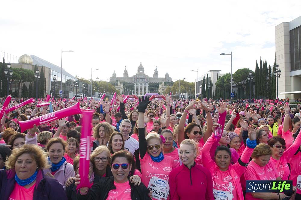 Carrera de la Mujer Barcelona ambiente 1