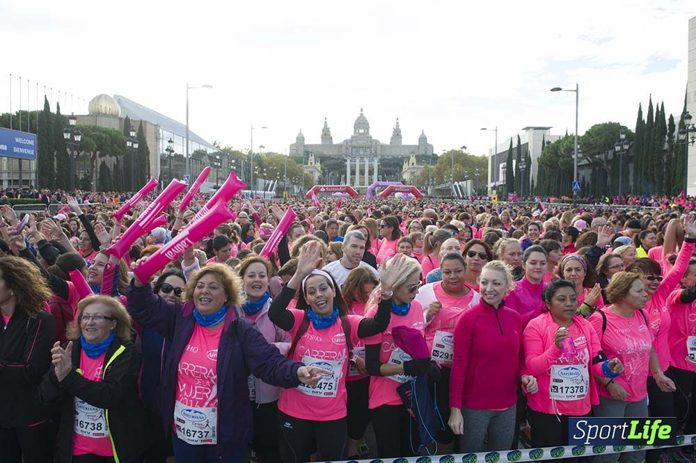 Carrera de la Mujer Barcelona ambiente 1