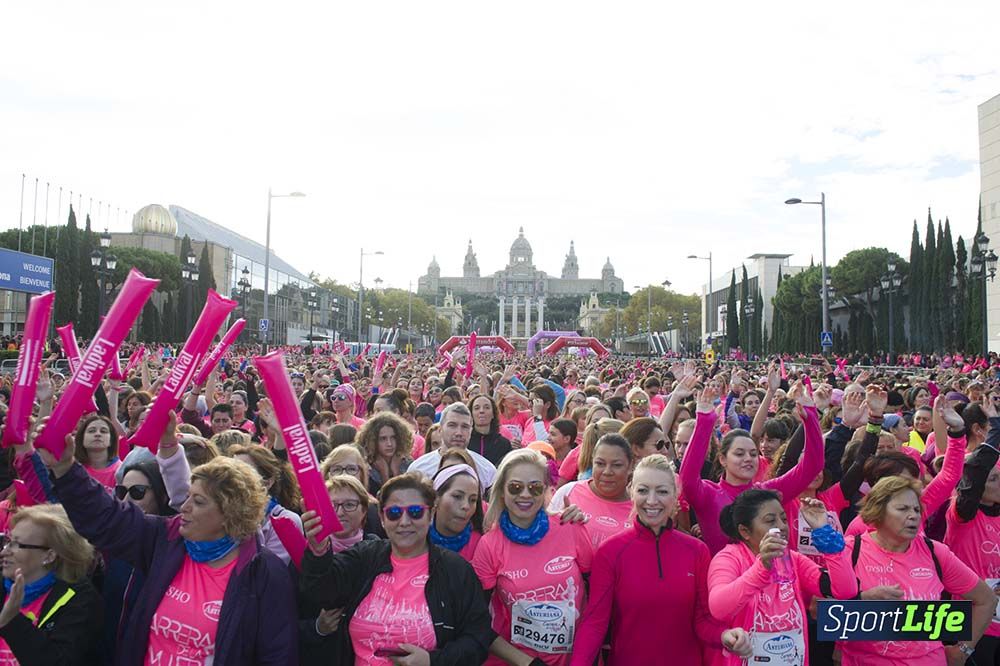 Carrera de la Mujer Barcelona ambiente 1