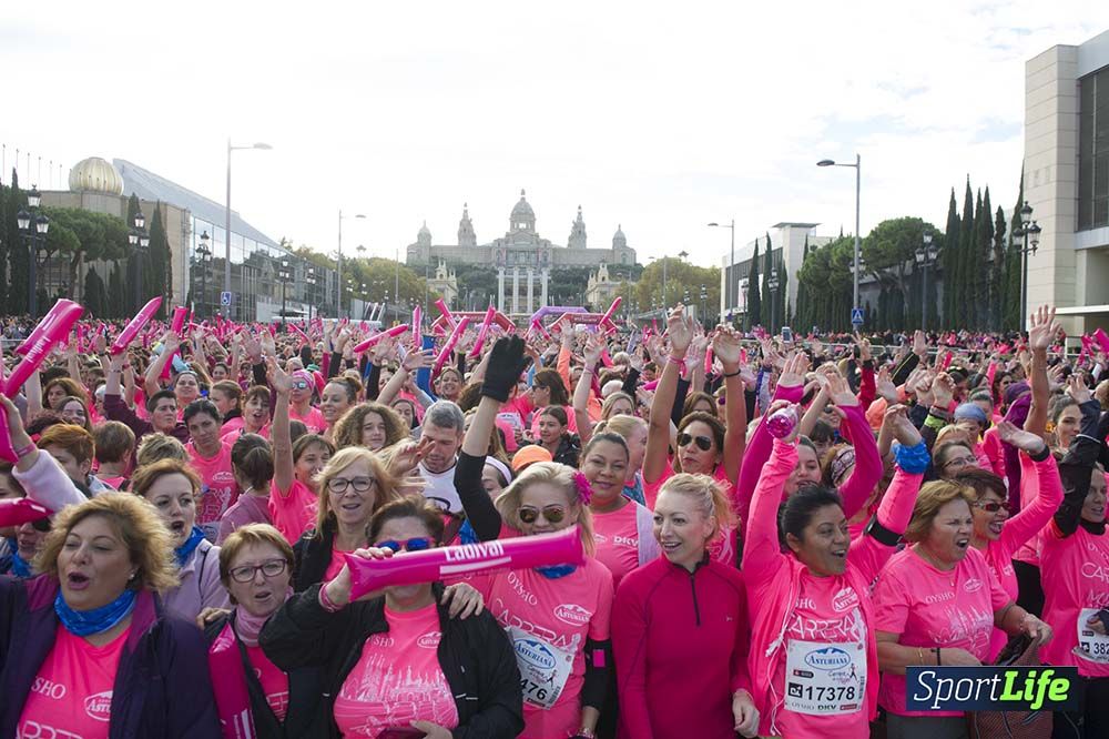 Carrera de la Mujer Barcelona ambiente 1