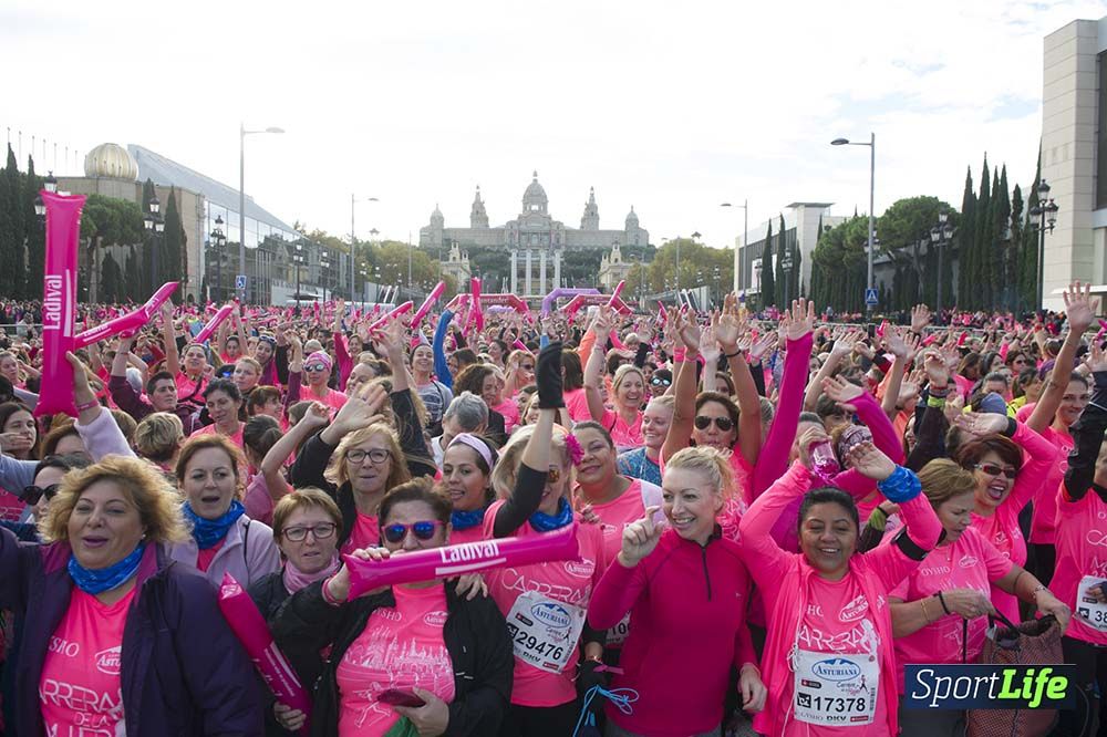 Carrera de la Mujer Barcelona ambiente 1