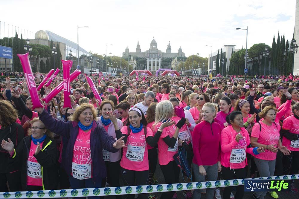 Carrera de la Mujer Barcelona ambiente 1