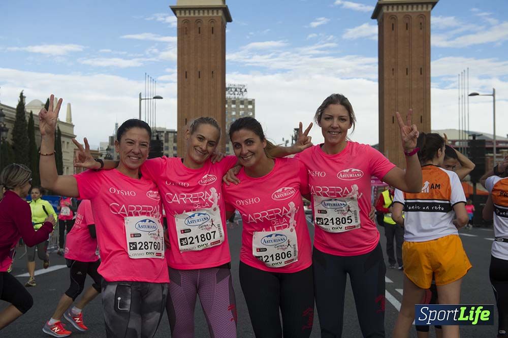 Carrera de la Mujer Barcelona ambiente 1