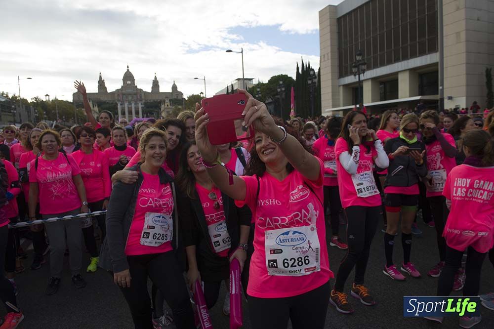 Carrera de la Mujer Barcelona ambiente 1