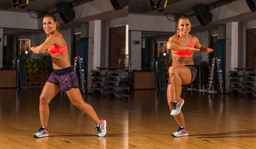 ¡El circuito exprés para tus abdominales! Fuerza   kick boxing
