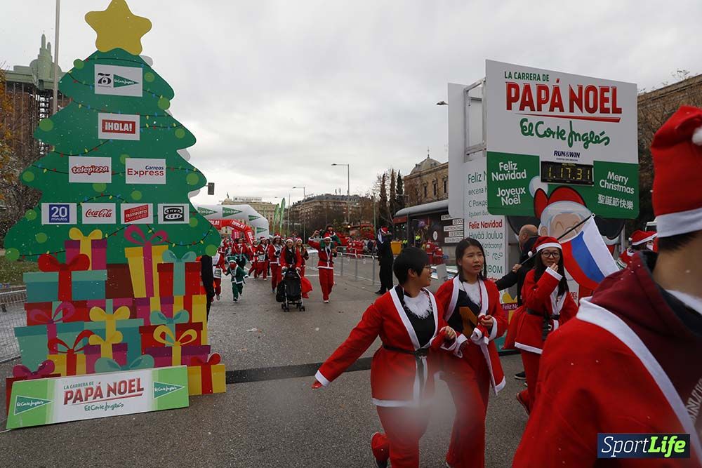 Carrera Papá Noel 8 desde 1h 17 min hasta 1h 28 min