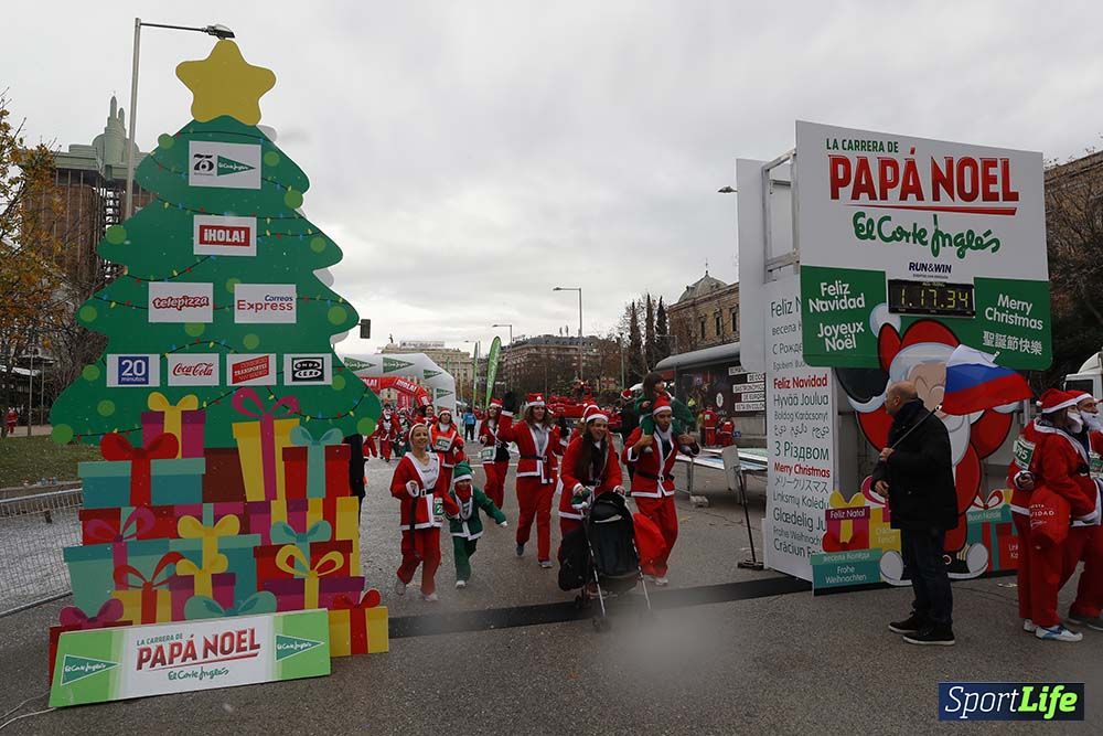 Carrera Papá Noel 8 desde 1h 17 min hasta 1h 28 min