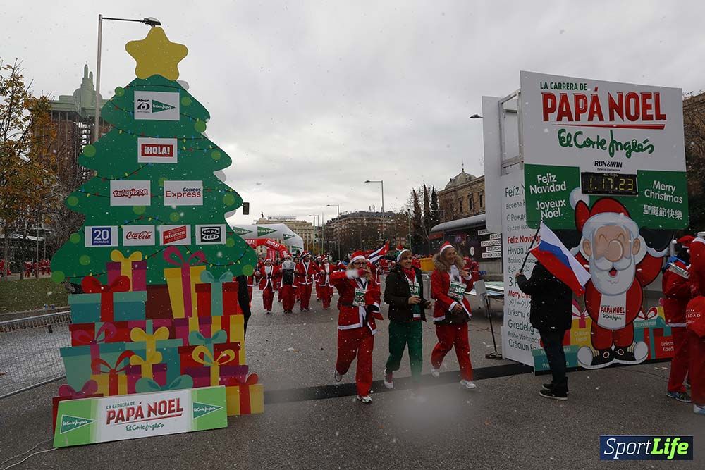 Carrera Papá Noel 8 desde 1h 17 min hasta 1h 28 min