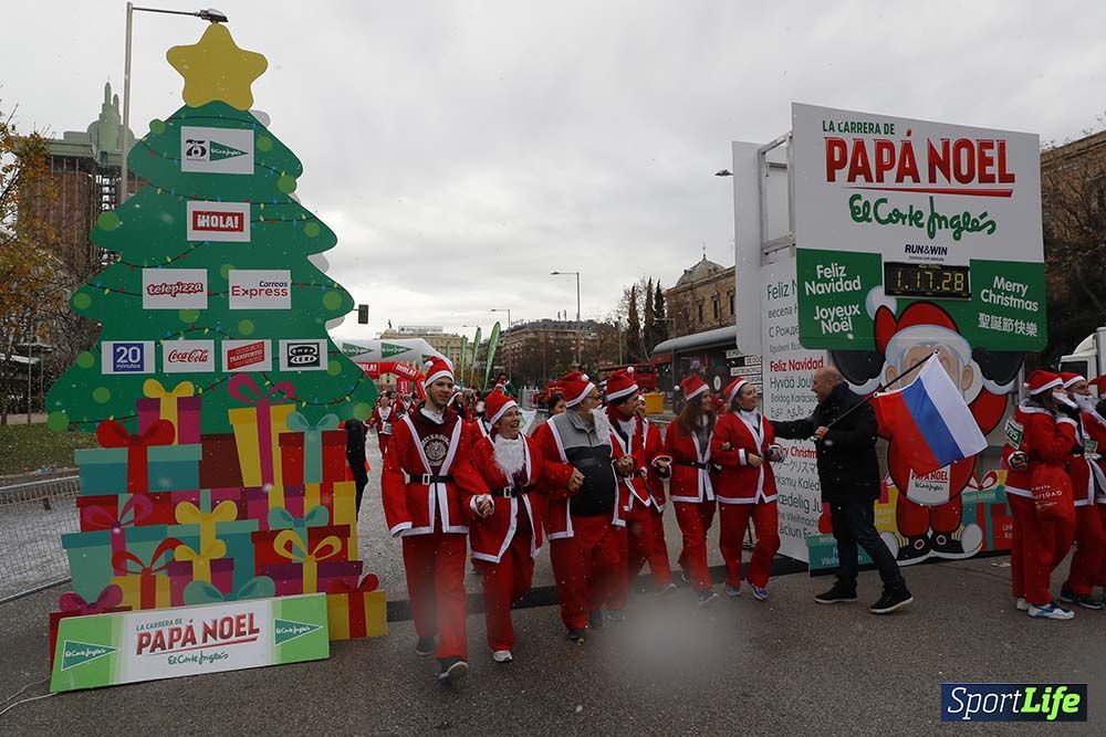 Carrera Papá Noel 8 desde 1h 17 min hasta 1h 28 min