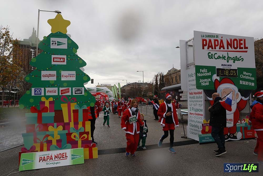 Carrera Papá Noel 8 desde 1h 17 min hasta 1h 28 min
