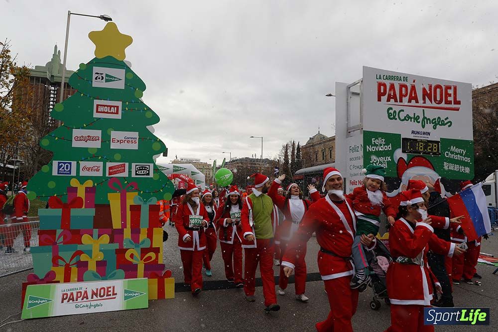 Carrera Papá Noel 8 desde 1h 17 min hasta 1h 28 min
