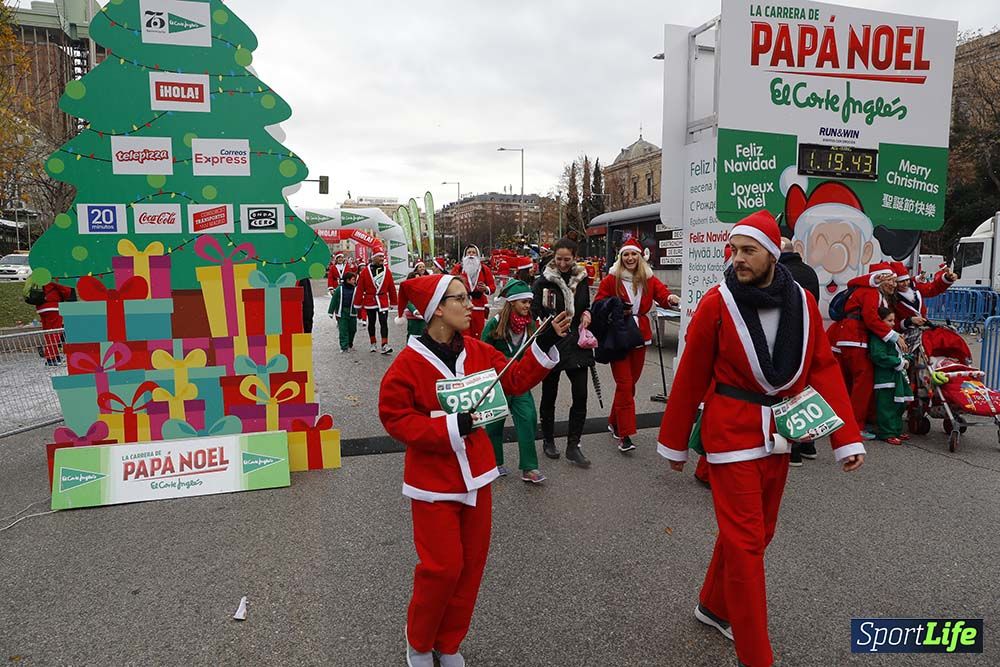 Carrera Papá Noel 8 desde 1h 17 min hasta 1h 28 min