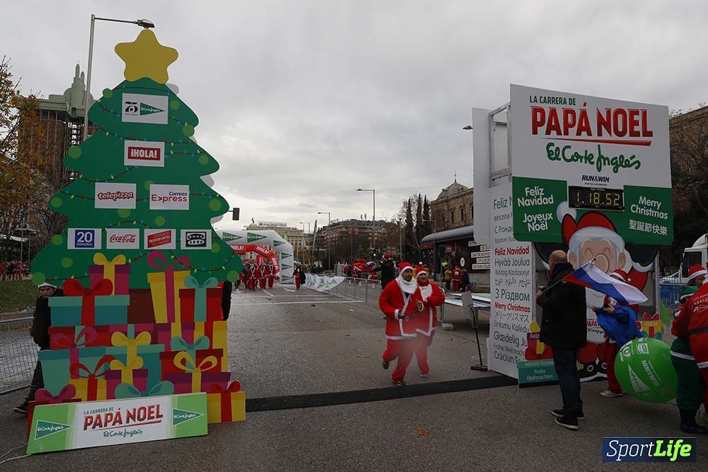 Carrera Papá Noel 8 desde 1h 17 min hasta 1h 28 min