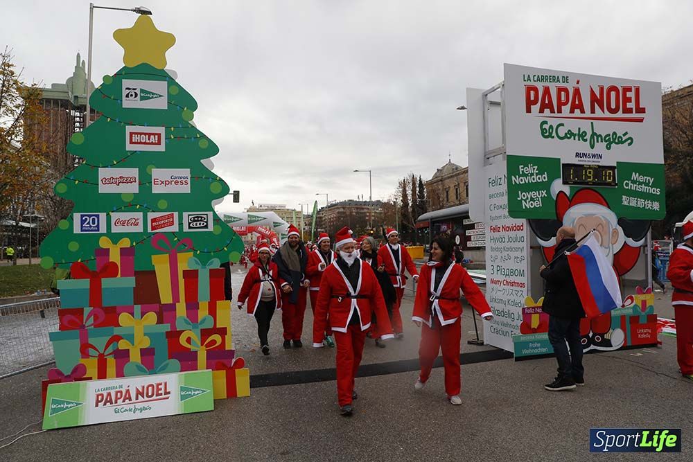 Carrera Papá Noel 8 desde 1h 17 min hasta 1h 28 min