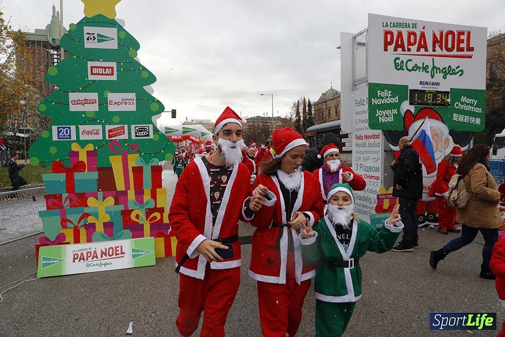 Carrera Papá Noel 8 desde 1h 17 min hasta 1h 28 min