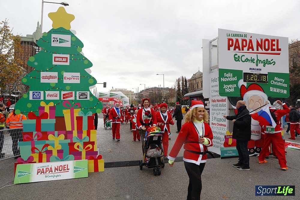 Carrera Papá Noel 8 desde 1h 17 min hasta 1h 28 min